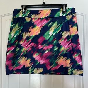 EPNY Golf Watercolor Floral Skort Size Medium NWT